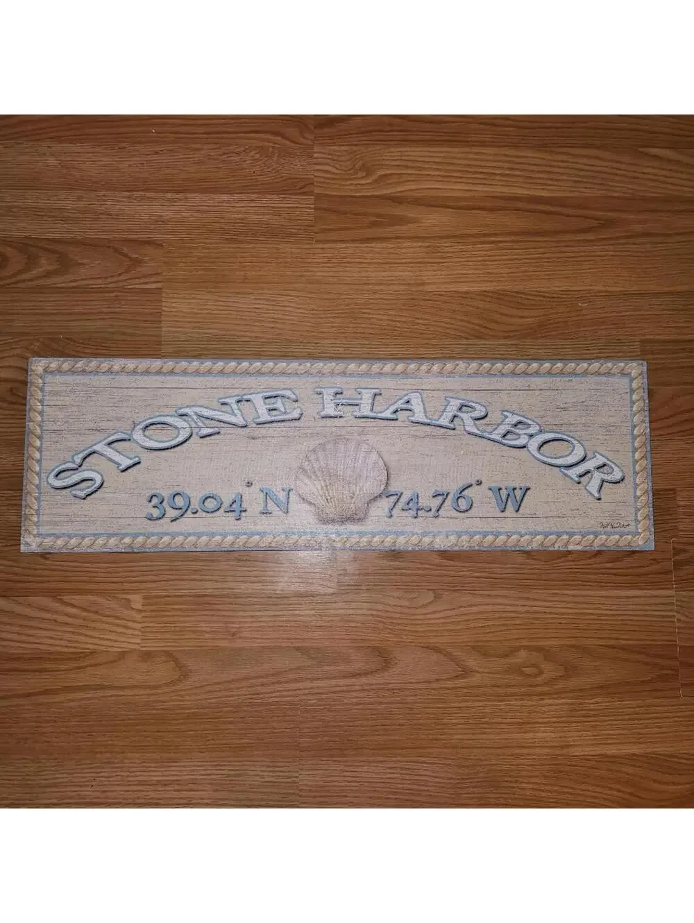 Stone Harbor New Jersey Wood Sign